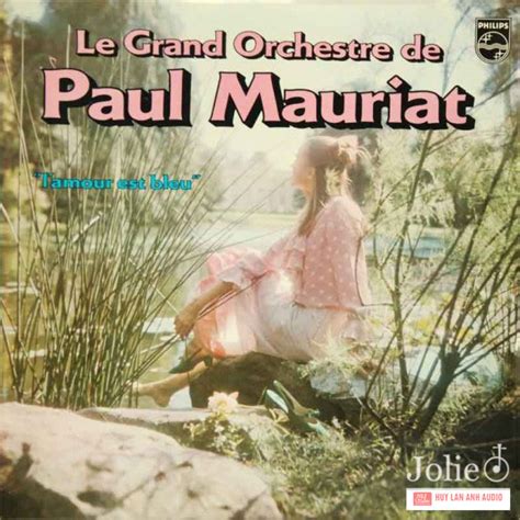 A Than Le Grand Orchestre De Paul Mauriat Lp Lamour Est Bleu