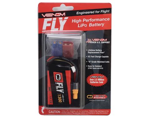 Venom Power Fly V Mah C S Lipo Uni Vnr Hobbytown