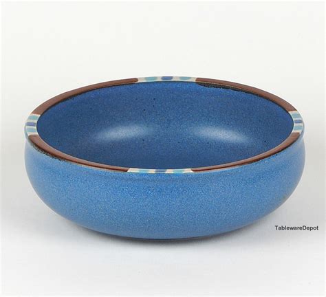 Dansk Mesa Sky Blue Coupe Soup Bowl Superb Condition