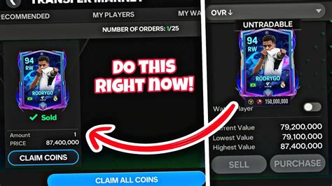 How To Sell UNTRADEABLE Players In FC Mobile YouTube