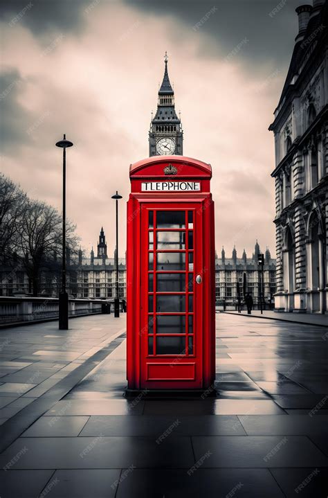 Premium Photo | British phone booth