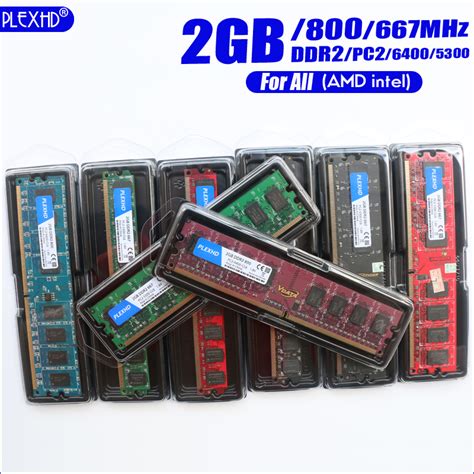 Разпродажба Plexhd Desktop Pc Memory Ram Memoria Module Ddr2 800mhz