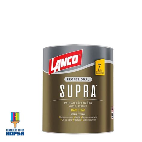 Pintura Supra Latex Tint 14 Va959 5 Lanco Hopsa Tienda Online