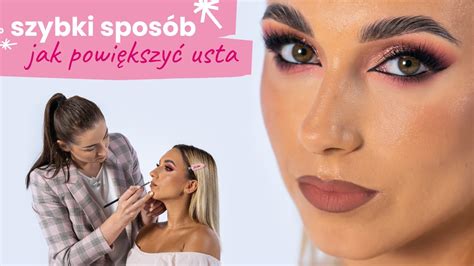 Jak naturalnie powiększyć usta makijażem Ombre powiększająca