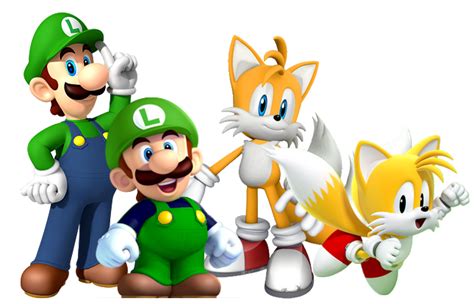 Luigi and Tails Generations by Banjo2015 on DeviantArt