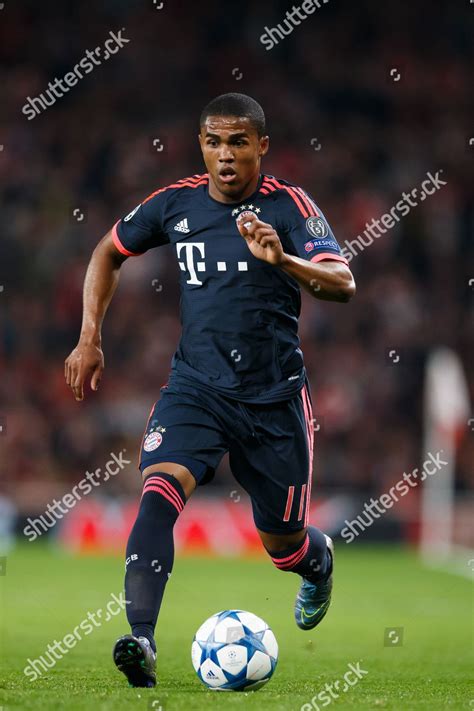 Douglas Costa Bayern Munich During Uefa Editorial Stock Photo - Stock ...