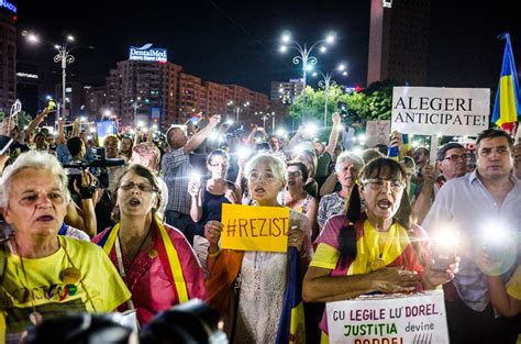 Protest Anticorup Ie Pia A Victoriei Bucurestiul Meu Drag