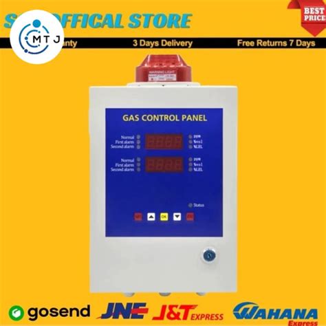 Jual BH 50 Bosean Central 4 Channel Wall Mounted Gas Detector