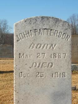 John Patterson 1887 1918 Mémorial Find a Grave