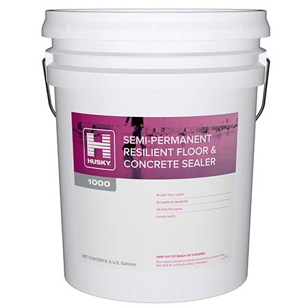 Husky 1000 Semi Permanent Resilient Floor Concrete Sealer Retailers