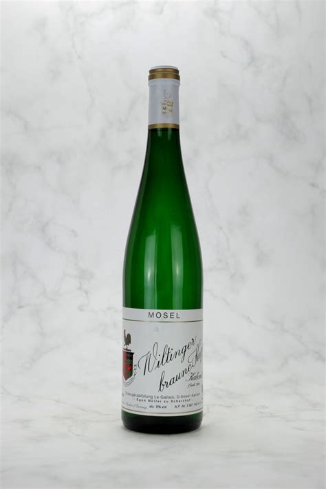 Wfy Shop Egon M Ller Le Gallais Wiltinger Braune Kupp Riesling