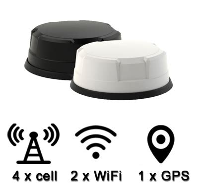 Panorama MAKO Dome Antenna For 4x4 Cellular 5G MiMo WiFi GPS