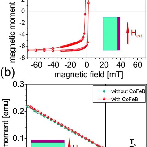 A Magnetic Hysteresis Loop Of The Co Fe B Sensor Layer At T