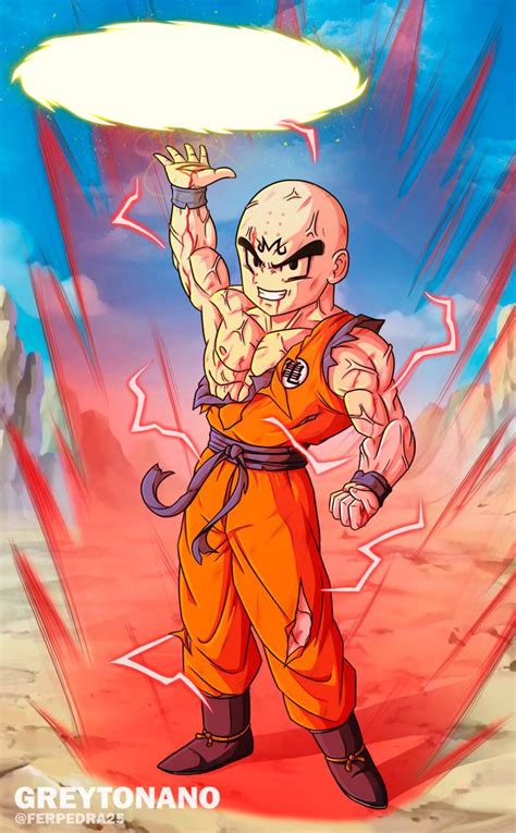 Majin Krillin V2 By Greytonano On DeviantArt Dragon Ball Super