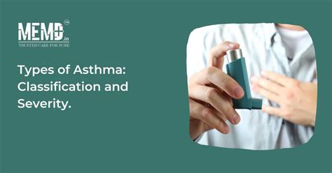 Types of Asthma Classification and Severity | MEMD HEALTHTECH