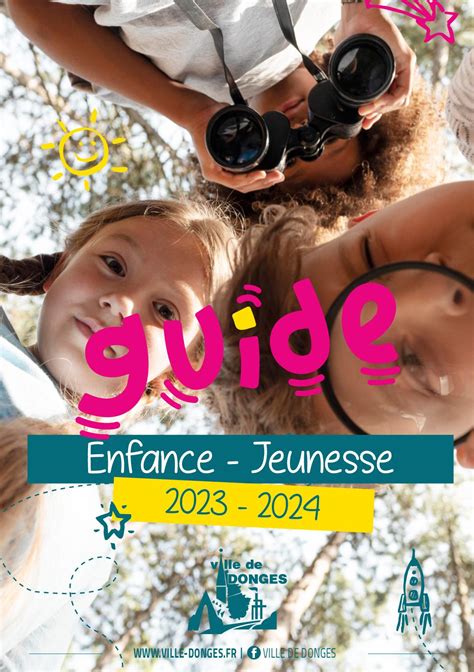 Calaméo Guide Enfance Jeunesse Donges 2023 2024