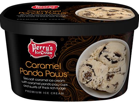 Caramel Panda Paws® - Perry's Ice Cream