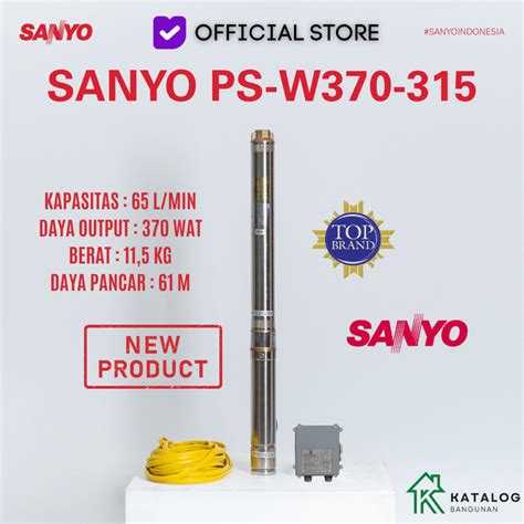 Jual Pompa Satelit Sanyo Psw Hp Kabel M Submersible