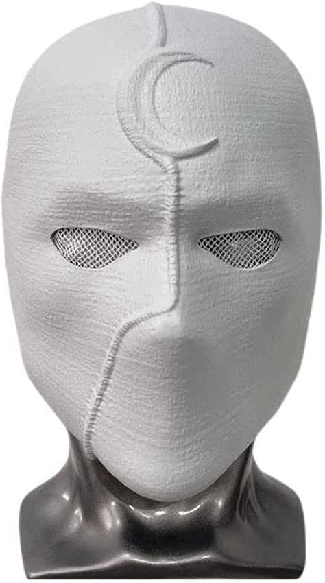 Moon Knight Mask Latex Helmet Cosplay Costume Accessories