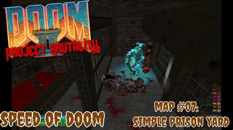 DOOM II Project Brutality 3 0 Speed Of Doom Map 07 Simple Prison