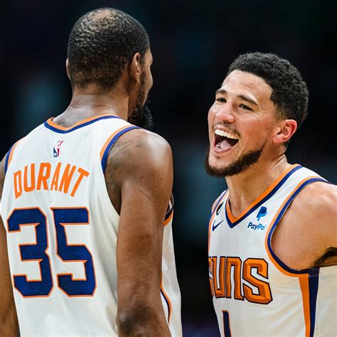 NBA History On Twitter Devin Booker And KD Are The First Suns Duo To