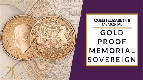 2022 Queen Elizabeth II Gold Proof Memorial Sovereign YouTube