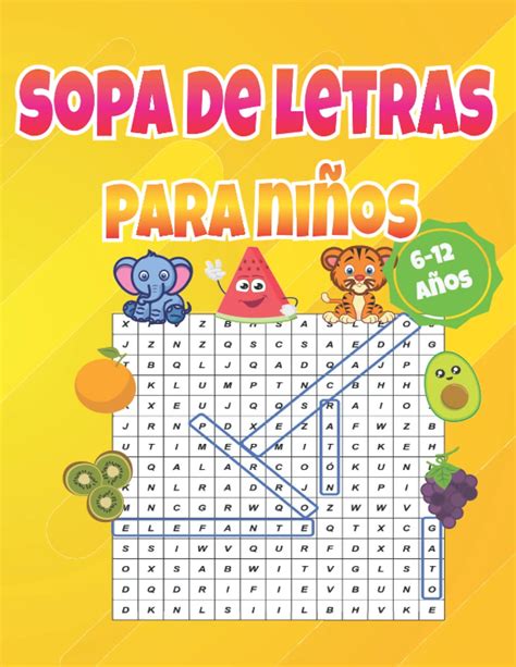 Buy Sopa De Letras Para Ni Os Sopa De Letras Para Ni Os A Os