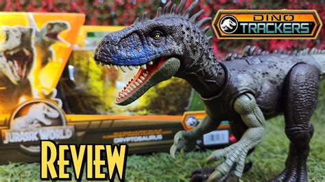 DRYPTOSAURUS Wild Roar Jurassic World DINO TRACKERS Mattel REVIEW