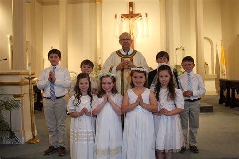 First Communion Our Lady Of Victories Pascagoula Ms