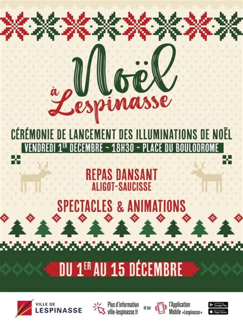 Festivités De Noël Site Officiel De La Ville De Lespinasse