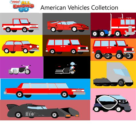 All Engines Go Vehicles Colletcion American By Franchumar On Deviantart