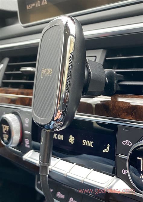 Pitaka MagEZ Mount Qi Lets Your Phone Go Places