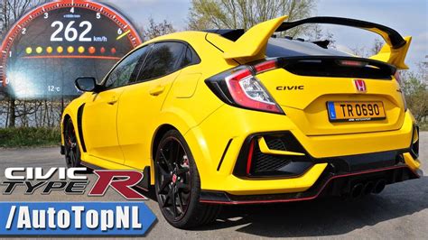 Honda Civic Type R FK8 Limited Edition Acceleration Top Speed Sound