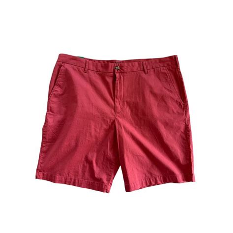 Izod Mens Saltwater Red Shorts Size 38 New En 2024