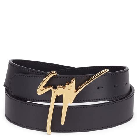 Giuseppe Zanotti Giuseppe Black Giuseppezanotti Leather Belt