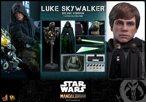 The Mandalorian Luke Skywalker Jedi Knight Figure By Hot Toys The Toyark News