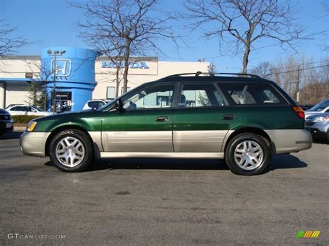 Timberline Green Subaru Outback Wagon Photo