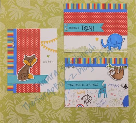 Safari Card 1 Variations Ctmh Cards Card Craft Cards