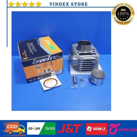 Blok Seher Boring Block Cylinder Set Komplit Ring Piston Kit Karisma