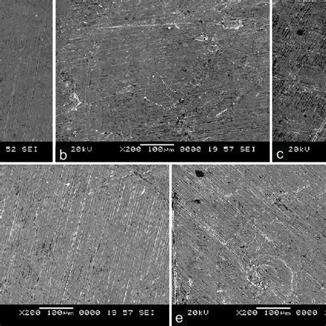 Surface Morphology Of Ti 12 Before And After Potentiodynamic Cyclic