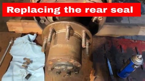 How To Replace A Rear Wheel Seal On A Dodge Ram 3500 Youtube