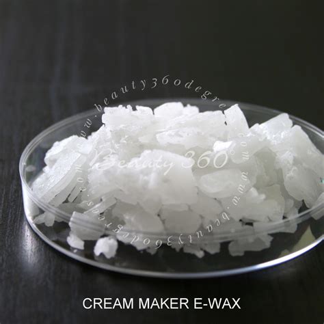 Cream Maker E Wax 1kg ~ Cetearyl Alcohol And Ceteth 20 Emulsifier