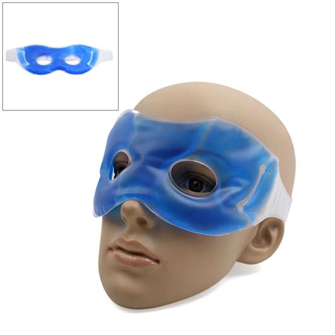 Unique Bargains Blue Gel Eye Mask Cold Warm Hot Heat Ice Cool Soothing Tired Eyes Pads Walmart
