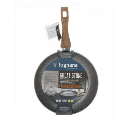 Tognana Padella 20 Cm Alluminio Antiaderente Great Stone Cucina V7758p4grst