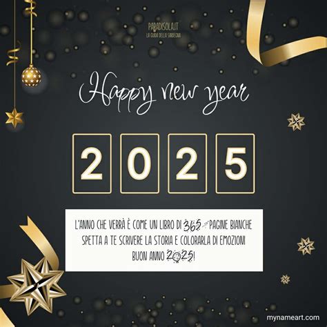 Frasi Auguri Buon Anno 2025