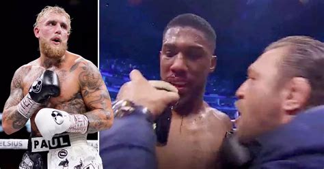 Jake Paul Hits Out At Conor Mcgregor For Forcing Anthony Joshua To