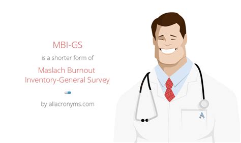 Mbi Gs Maslach Burnout Inventory General Survey