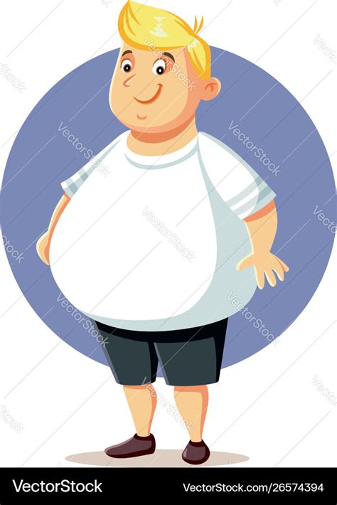 Overweight People Cartoon Clipart