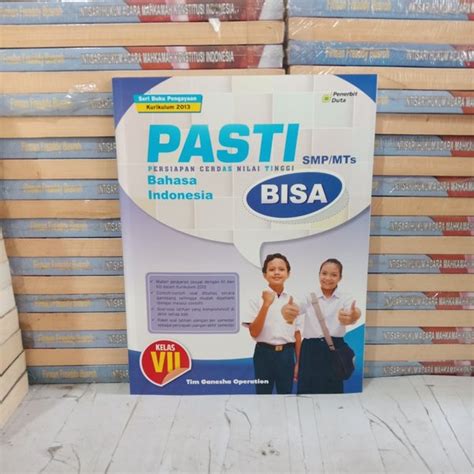 Jual Buku Asli Pasti Bisa Bahasa Indonesia Persiapan Cerdas Nilai