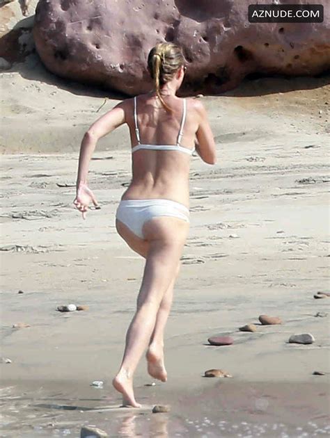 Gwyneth Paltrow In A White Bikini In Mexico AZNude